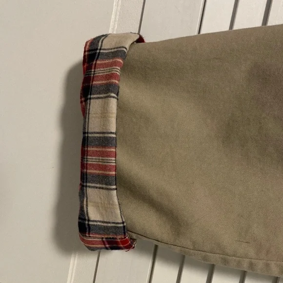 J. Crew Flex Flannel Lined Chinos - Picture 5 of 5